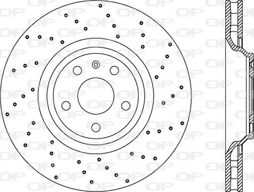 Open Parts BDRS2448.25 - Bremžu diski ps1.lv