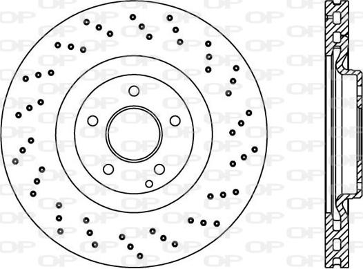 Open Parts BDRS2079.25 - Bremžu diski ps1.lv