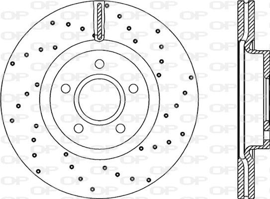 Open Parts BDRS2153.25 - Bremžu diski ps1.lv