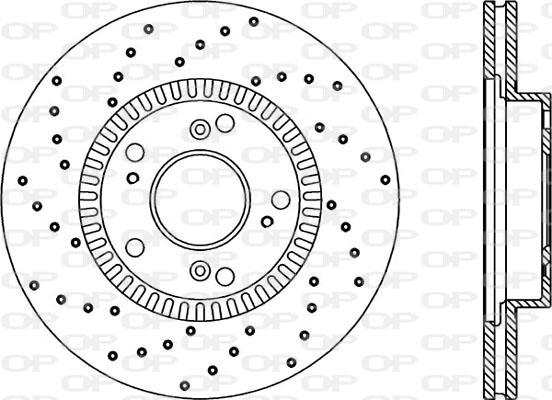 Open Parts BDRS2162.25 - Bremžu diski ps1.lv