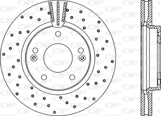 Open Parts BDRS2138.25 - Bremžu diski ps1.lv