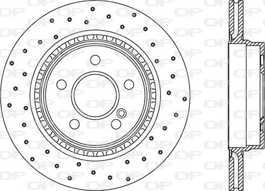 Open Parts BDRS2396.25 - Bremžu diski ps1.lv