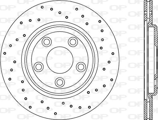 Open Parts BDRS2358.25 - Bremžu diski ps1.lv