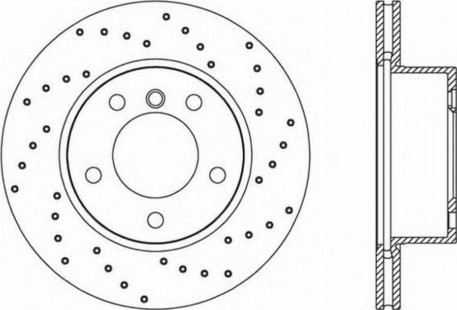 Open Parts BDRS2328.25 - Bremžu diski ps1.lv