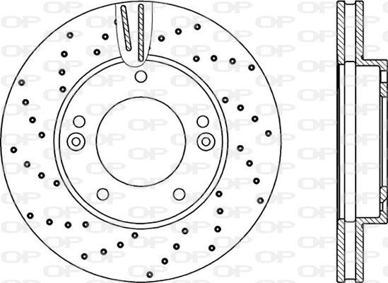 Open Parts BDRS2240.25 - Bremžu diski ps1.lv