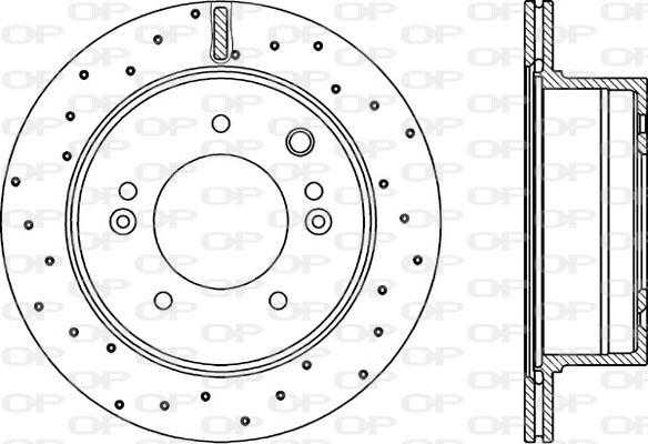 Open Parts BDRS2241.25 - Bremžu diski ps1.lv