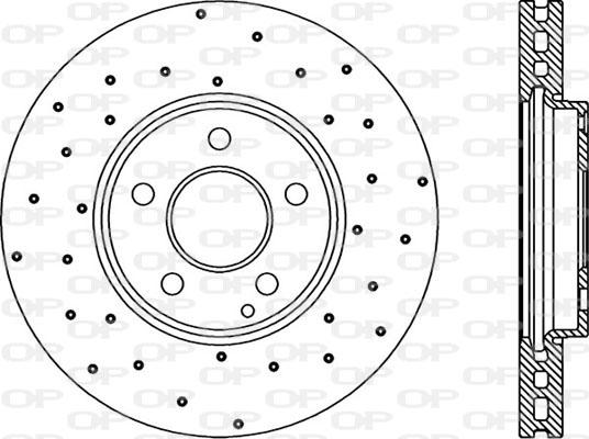 Open Parts BDRS2267.25 - Bremžu diski ps1.lv