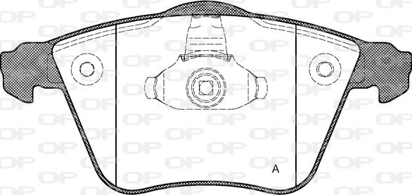 Open Parts BPA0964.20 - Bremžu uzliku kompl., Disku bremzes ps1.lv