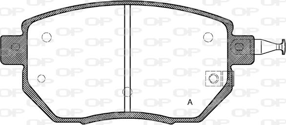 Open Parts BPA0985.02 - Bremžu uzliku kompl., Disku bremzes ps1.lv