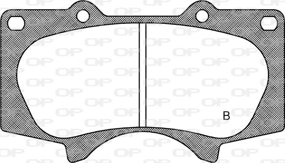 Open Parts BPA0988.00 - Bremžu uzliku kompl., Disku bremzes ps1.lv