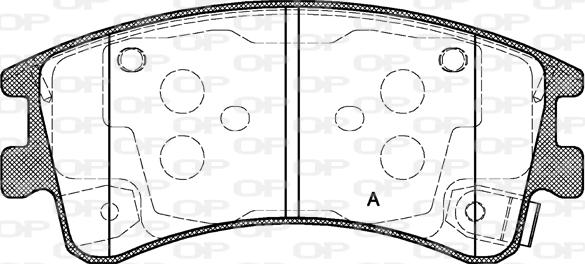 Open Parts BPA0970.02 - Bremžu uzliku kompl., Disku bremzes ps1.lv