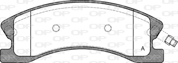 Open Parts BPA0973.02 - Bremžu uzliku kompl., Disku bremzes ps1.lv