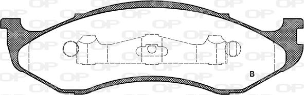 Open Parts BPA0467.20 - Bremžu uzliku kompl., Disku bremzes ps1.lv