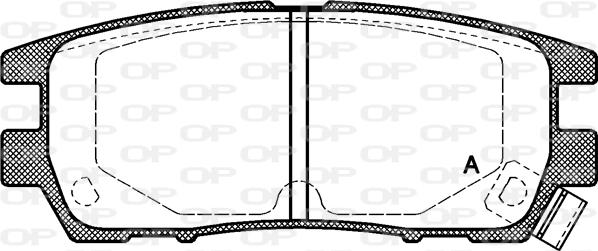 Open Parts BPA0405.02 - Bremžu uzliku kompl., Disku bremzes ps1.lv