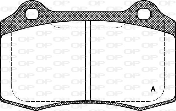 Open Parts BPA0434.30 - Bremžu uzliku kompl., Disku bremzes ps1.lv