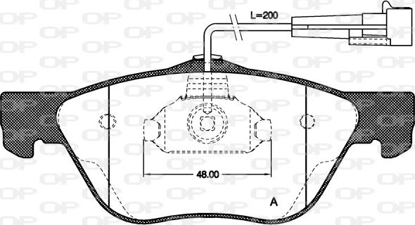 Open Parts BPA0589.02 - Bremžu uzliku kompl., Disku bremzes ps1.lv