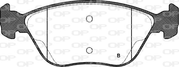 Open Parts BPA0589.02 - Bremžu uzliku kompl., Disku bremzes ps1.lv