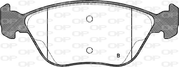 Open Parts BPA0589.32 - Bremžu uzliku kompl., Disku bremzes ps1.lv