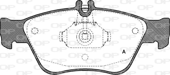 Open Parts BPA0586.00 - Bremžu uzliku kompl., Disku bremzes ps1.lv