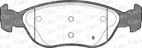 Open Parts BPA0587.11 - Bremžu uzliku kompl., Disku bremzes ps1.lv