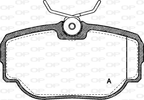 Open Parts BPA0577.00 - Bremžu uzliku kompl., Disku bremzes ps1.lv