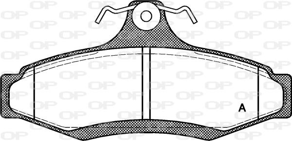 Open Parts BPA0646.10 - Bremžu uzliku kompl., Disku bremzes ps1.lv