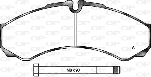 Open Parts BPA0651.00 - Bremžu uzliku kompl., Disku bremzes ps1.lv