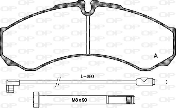 Open Parts BPA0651.02 - Bremžu uzliku kompl., Disku bremzes ps1.lv