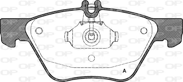 Open Parts BPA0601.00 - Bremžu uzliku kompl., Disku bremzes ps1.lv