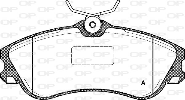 Open Parts BPA0634.00 - Bremžu uzliku kompl., Disku bremzes ps1.lv