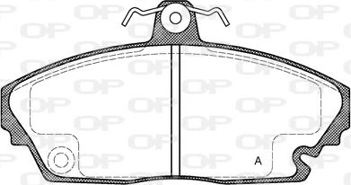 Open Parts BPA0635.00 - Bremžu uzliku kompl., Disku bremzes ps1.lv