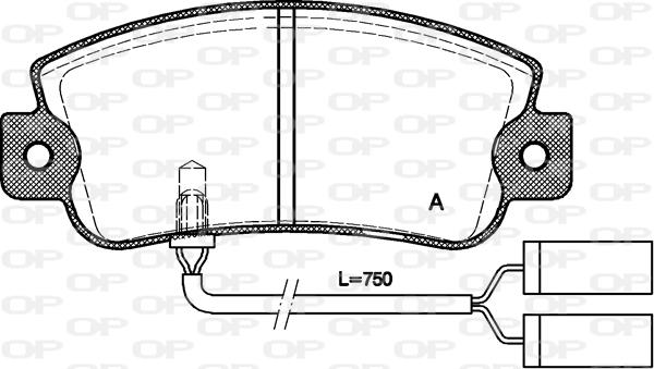 BOSCH 491 330B - Bremžu uzliku kompl., Disku bremzes ps1.lv