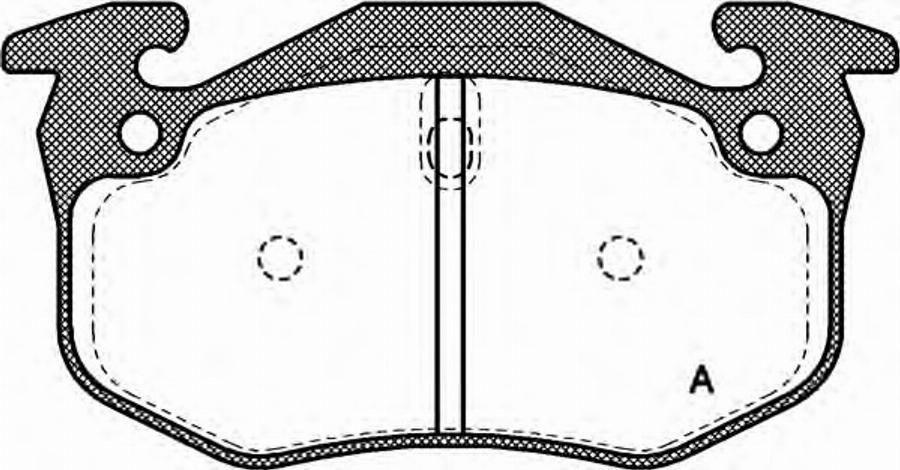 Open Parts BPA0144.06 - Bremžu uzliku kompl., Disku bremzes ps1.lv