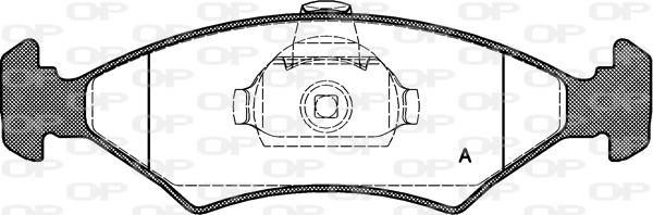 Open Parts BPA0119.10 - Bremžu uzliku kompl., Disku bremzes ps1.lv