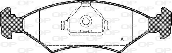 Open Parts BPA0119.20 - Bremžu uzliku kompl., Disku bremzes ps1.lv