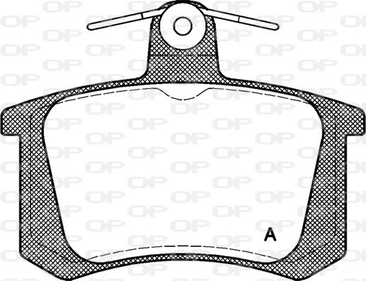 Open Parts BPA0135.20 - Bremžu uzliku kompl., Disku bremzes ps1.lv