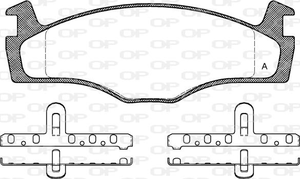 Open Parts BPA0171.00 - Bremžu uzliku kompl., Disku bremzes ps1.lv