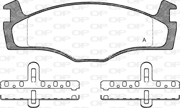 Open Parts BPA0171.10 - Bremžu uzliku kompl., Disku bremzes ps1.lv