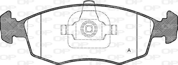 Open Parts BPA0172.35 - Bremžu uzliku kompl., Disku bremzes ps1.lv