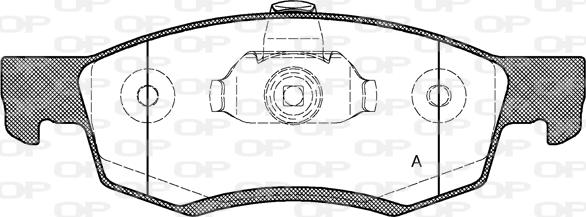 Open Parts BPA0172.32 - Bremžu uzliku kompl., Disku bremzes ps1.lv