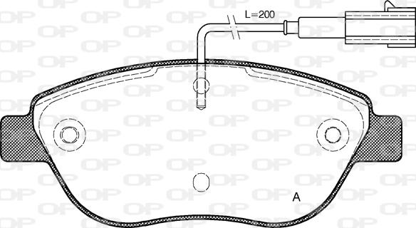 Open Parts BPA0859.01 - Bremžu uzliku kompl., Disku bremzes ps1.lv