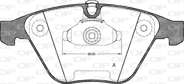 Open Parts BPA0857.00 - Bremžu uzliku kompl., Disku bremzes ps1.lv