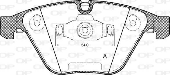 Open Parts BPA0857.10 - Bremžu uzliku kompl., Disku bremzes ps1.lv