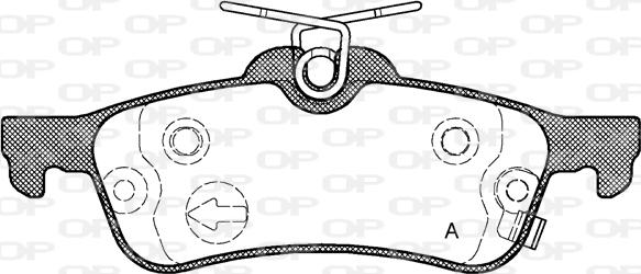 Open Parts BPA0862.02 - Bremžu uzliku kompl., Disku bremzes ps1.lv