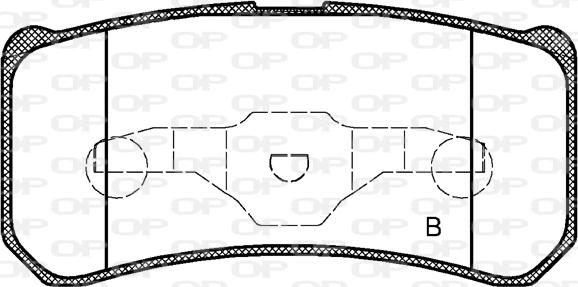 Open Parts BPA0803.22 - Bremžu uzliku kompl., Disku bremzes ps1.lv