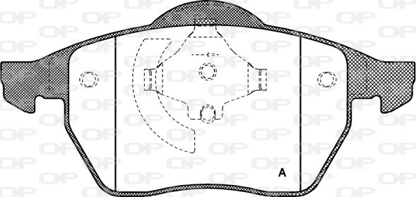 Open Parts BPA0390.01 - Bremžu uzliku kompl., Disku bremzes ps1.lv