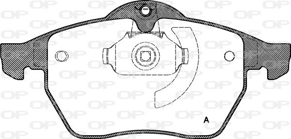 Open Parts BPA0390.10 - Bremžu uzliku kompl., Disku bremzes ps1.lv