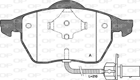 Roulunds Rubber 611881 - Bremžu uzliku kompl., Disku bremzes ps1.lv