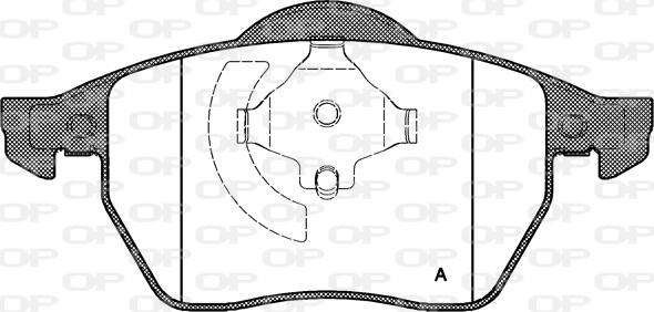 Open Parts BPA0390.20 - Bremžu uzliku kompl., Disku bremzes ps1.lv