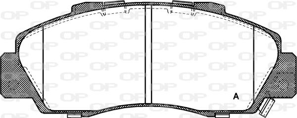 Open Parts BPA0351.32 - Bremžu uzliku kompl., Disku bremzes ps1.lv